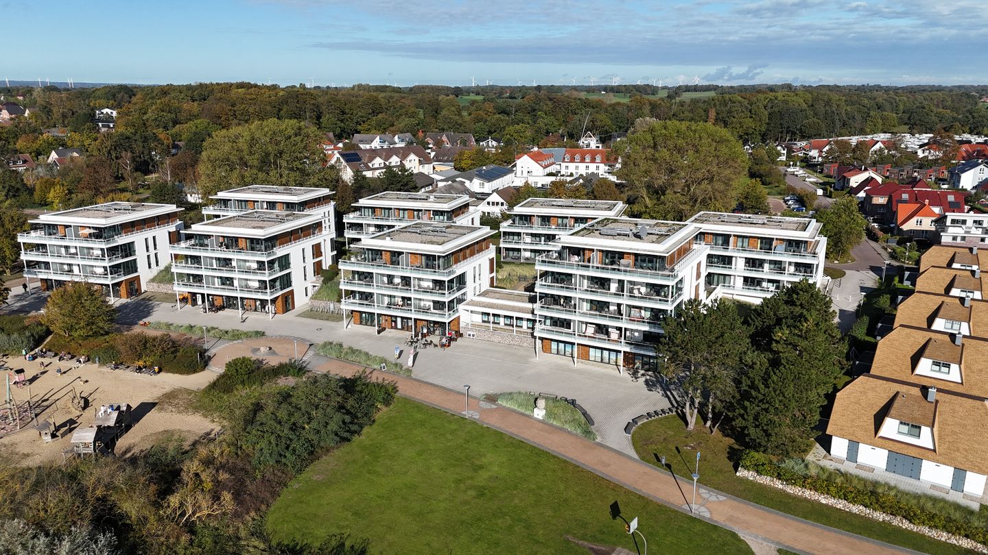 Beach promenade in Großenbrode